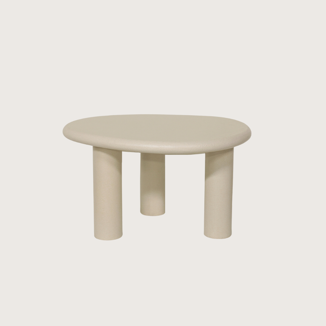 Crème organische bijzettafel NICK