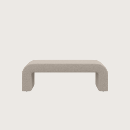Beige stoffen bank ARIA